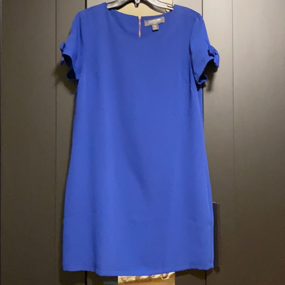 Coercion royal blue dress